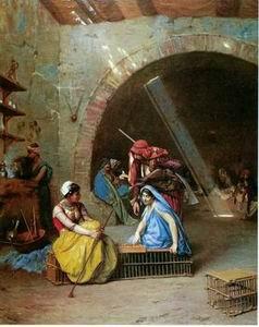 unknow artist Arab or Arabic people and life. Orientalism oil paintings 32 oil painting image